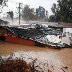 Temporal causa estragos en el sur de Chile