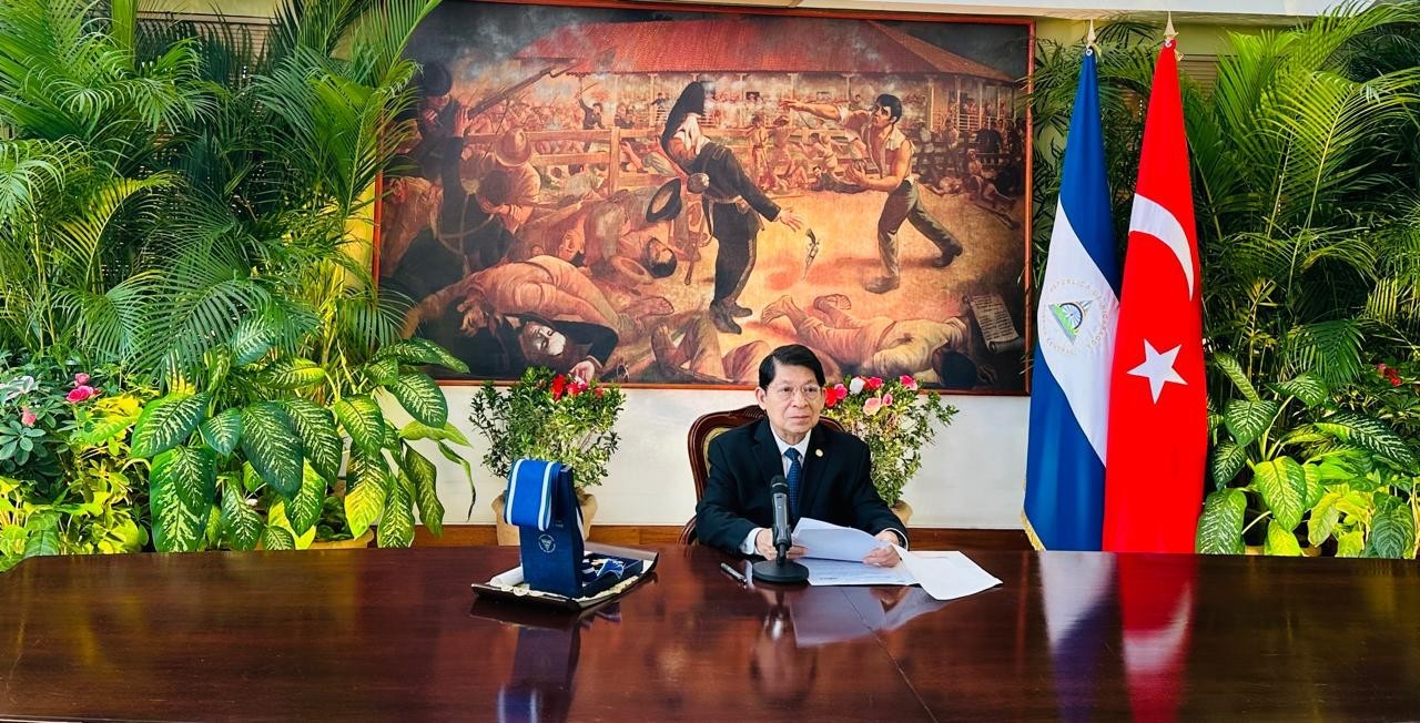 GRUN condecora con Orden José de Marcoleta a Embajadora de Türkiye en Nicaragua