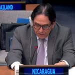 Palabras de Nicaragua debate sobre cultura de paz