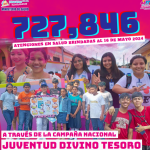 Conoce los avances de la Campaña Nacional “Juventud adivinó Tesoro”