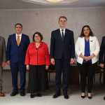 Alcaldesa Reyna Rueda firma acuerdos con Minsk, Belarús