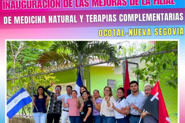 Mejoramos instituto de medicina natural y terapias complementarias en Ocotal