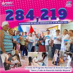 Así avanzan el programa de atención a nuestros adultos mayores