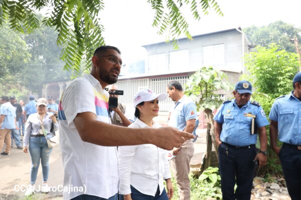 Alcaldía de Managua Evalúa Puntos Críticos en el Distrito VII como Parte del Plan Invierno Seguro 2024