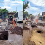Reemplazo de tuberías en Managua, para mejorar el suministro de agua potable.
