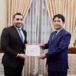 Nicaragua presenta carta credencial en Vietnam