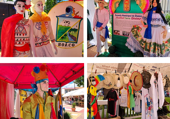 Festivales de trajes originales en nuestro Folklore: Boaco y Río San Juan Brillan en color y tradición
