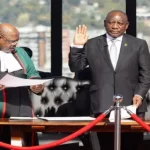 Cyril Ramaphosa jura como presidente de Sudáfrica