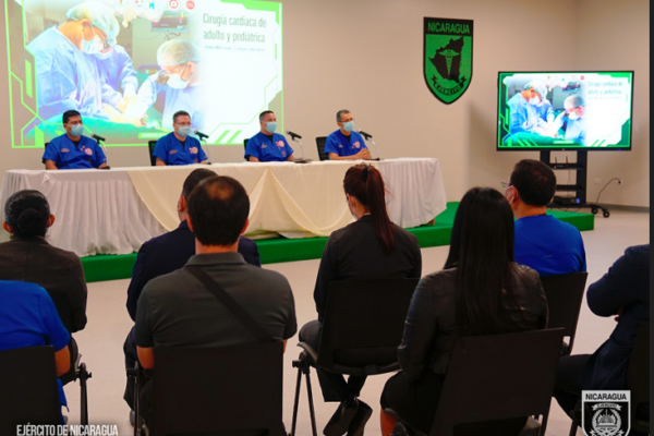 Ejército de Nicaragua realiza  lanzamiento del programa de cirugía cardíaca de adulto y pediátrica