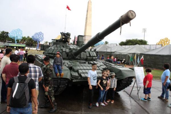 Inicia Semana de Celebraciones: exposición estática del Ejército de Nicaragua y Día Nacional del Estudiante