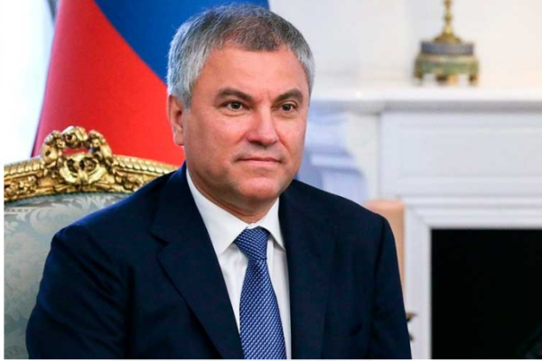 Presidente de la Duma Estatal de Rusia Extiende Felicitaciones por el 45/19