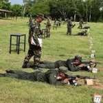 Ejército de Nicaragua realiza ejercicio de tiro con armas de infantería