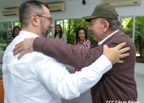 Yván Gil, Canciller de Venezuela agradece el amor y la Solidaridad del pueblo de Nicaragua