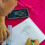 Certamen de dibujos y pinturas en Saludo al 45/19 en Colegio Luxemburgo