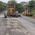 MTI avanza Rehabilitación de Carretera  Empalme Pájaro Negro-El Almendro