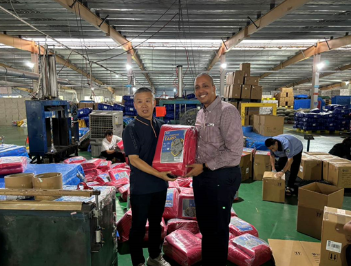 Misión Diplomática de Nicaragua en China visita instalaciones de la empresa Zehao New Material Technology