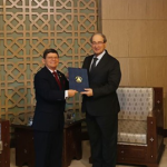 Embajador de la República de Nicaragua presenta Credenciales en Siria