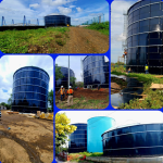 ENACAL construye tanques de agua en León