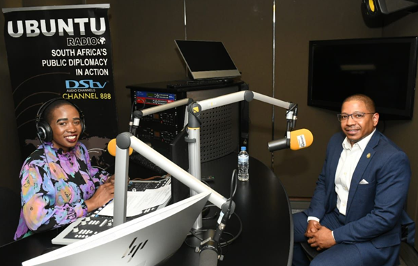 Misión Diplomática de Nicaragua  en Sudáfrica, participa en el programa “Public Diplomacy” de la radio UBUNTU