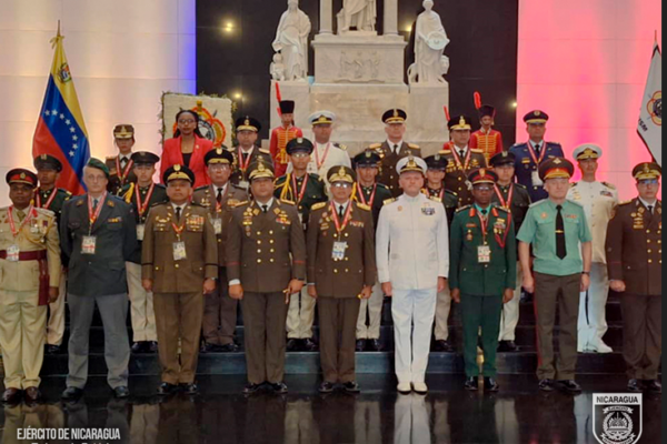 Ejército de Nicaragua, participa en los IV juegos Mundiales de Cadetes en Venezuela