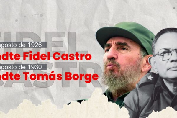 Homenaje a los Comandantes Fidel y Tomás 
