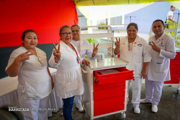 Distribuyen carros de paro a emergencias de Unidades de Salud de Nicaragua