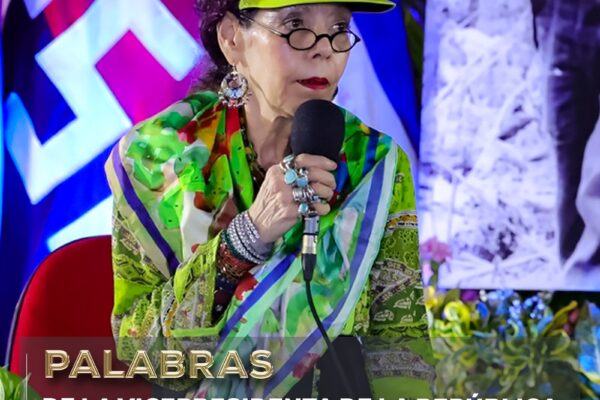 Declaraciones de la Vicepresidenta Rosario Murillo – 23 agosto 2024