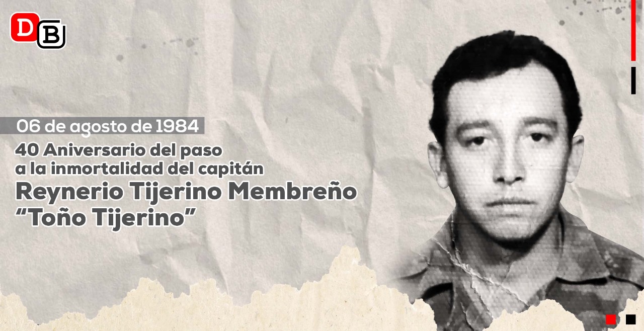 40 Aniversario del paso a la inmortalidad del Capitán Reynerio Antonio Tijerino Membreño