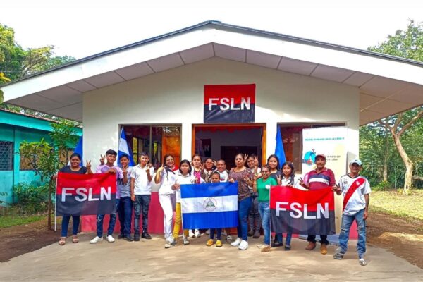 Gobierno de Nicaragua, inaugura remozamiento del Puesto de Salud en los “Los Rincones”, Masatepe, Masaya