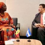 Compañero Valdrack Jaentschke, se reúne en la en la Asamblea General de las Naciones Unidas, con Ministros de diversos países