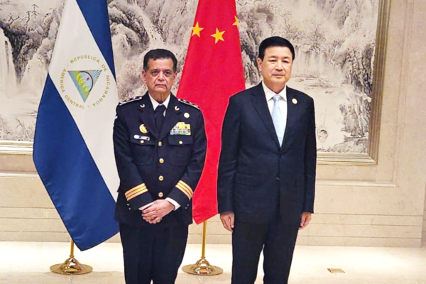 Primer Comisionado Francisco Javier Díaz Madriz, sostuvo una reunión Bilateral con Ministro de Seguridad Pública República Popular China