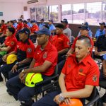 Bomberos nicaragüenses fortalecen su preparación con el curso de Rescate en Altura