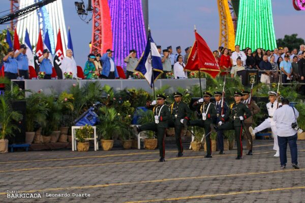 Nicaragua celebra 45 aniversario del Ejército con ascensos militares
