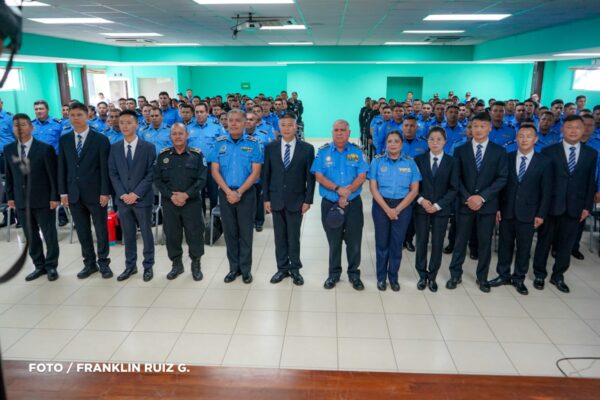 Policía de Nicaragua fortalece capacidades con apoyo de China