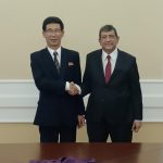 Delegación Nicaraguense, se reúnen con Organismos de Partido y Gobierno de la República de Corea