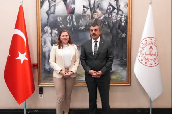 Delegación de Nicaragua, visita Ministro de Educación Nacional de Türkiye