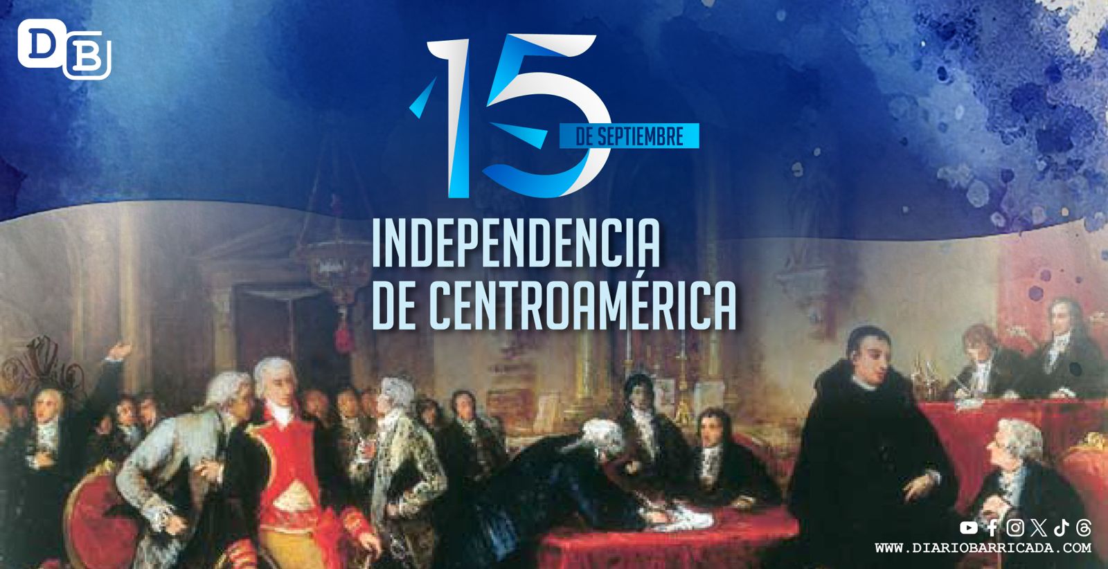 15 de septiembre Celebración de la independencia y unidad de los pueblos  centroamericanos