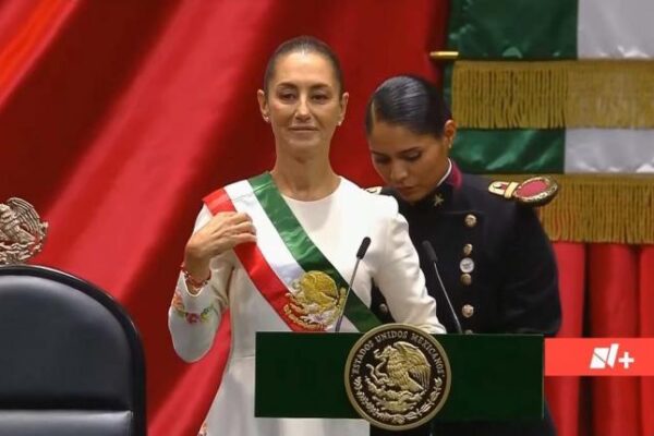 Nicaragua envía mensaje de felicitación a Claudia Sheinbaum por su toma de posesión como primera mujer Presidenta de México