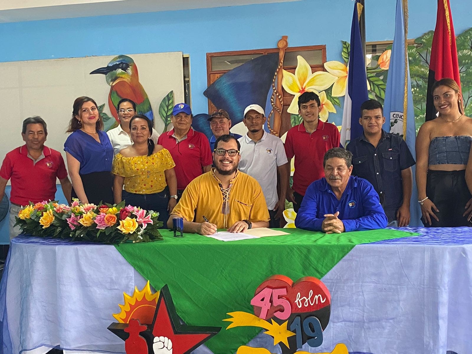 Embajada de Nicaragua en Colombia, Facilita Firma Simbólica entre Autoridades del Municipio de Tabio