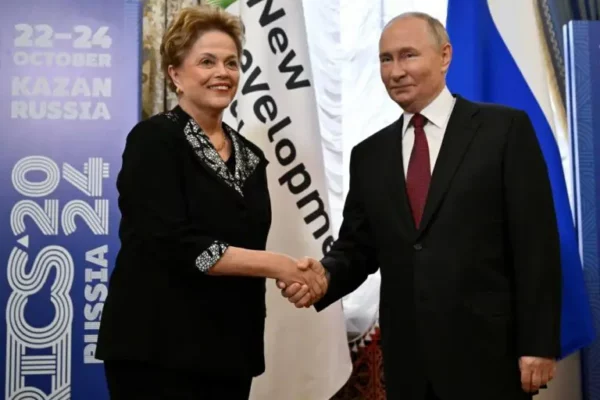 Presidente Putin se reúne con la presidenta del Nuevo Banco de Desarrollo del BRICS