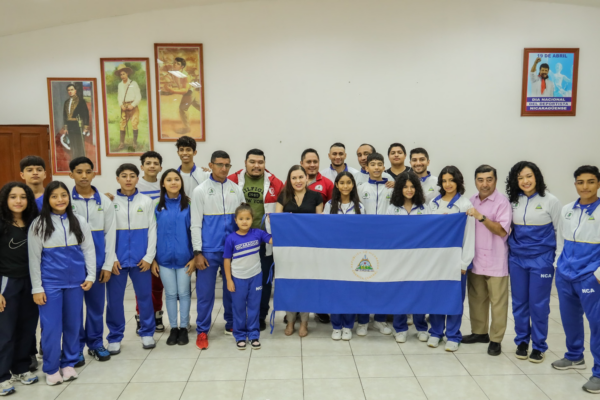 Nicaragua rumbo a torneos internacionales de karate en México y Costa Rica