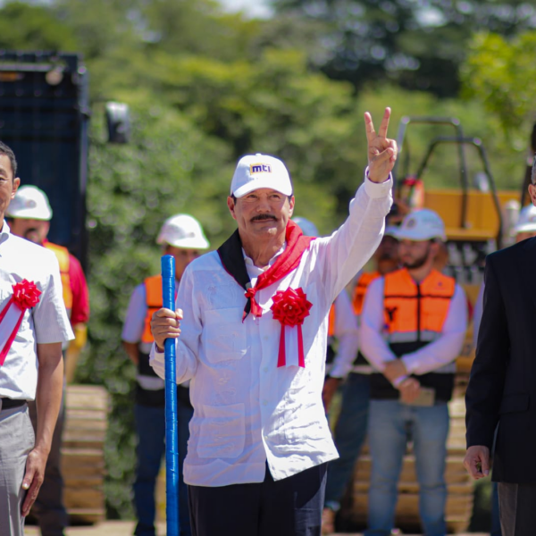 Foto de Galería Fotográfica del inicio de la construcción del puente Mulukuku en la Región Autónoma de la Costa Caribe Norte