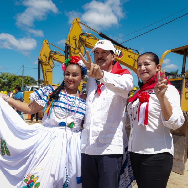 Foto de Galería Fotográfica del inicio de la construcción del puente Mulukuku en la Región Autónoma de la Costa Caribe Norte