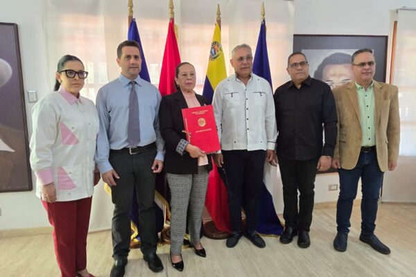 Visita del Compañero Pedro Carreño en Caracas