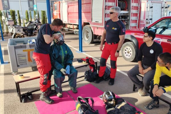 Nicaragua Participa en el Curso OPAQ sobre Respuesta a Emergencias con Sustancias Químicas en Murcia, España