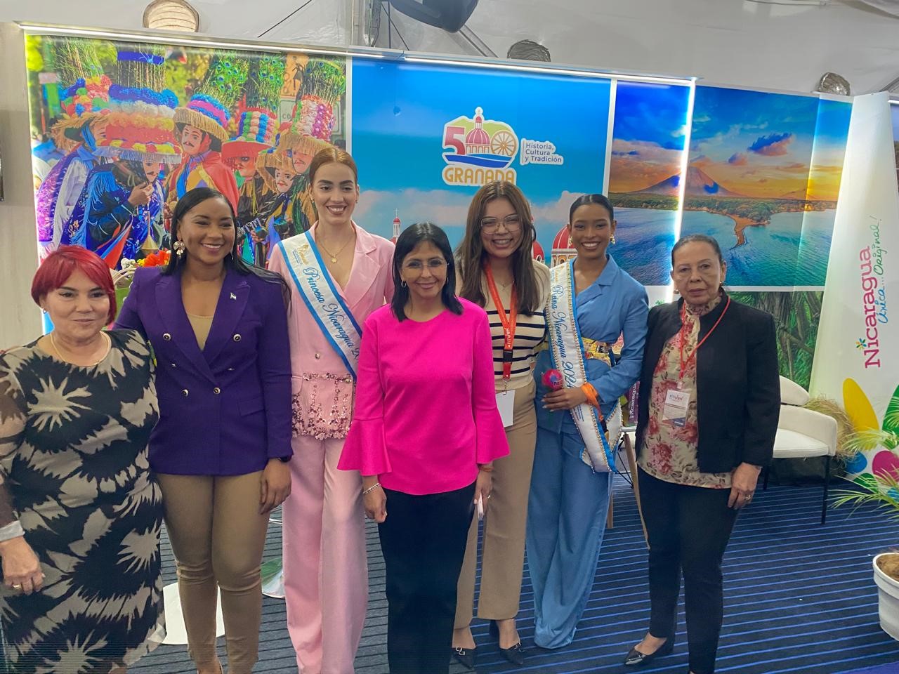 Delegación nicaragüense participa en la inauguración de la Feria Internacional de Turismo de Venezuela 2024