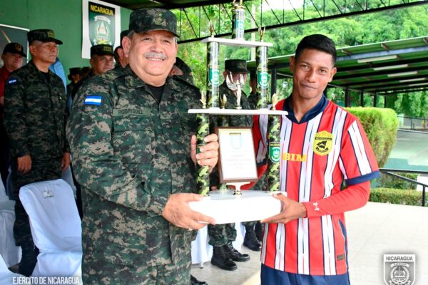 Ejército de Nicaragua Celebra la Clausura del XIX Campeonato de Fútbol