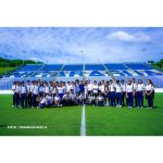 Estudiantes nicaragüenses participan en recorrido educativo por el Estadio Nacional de Fútbol