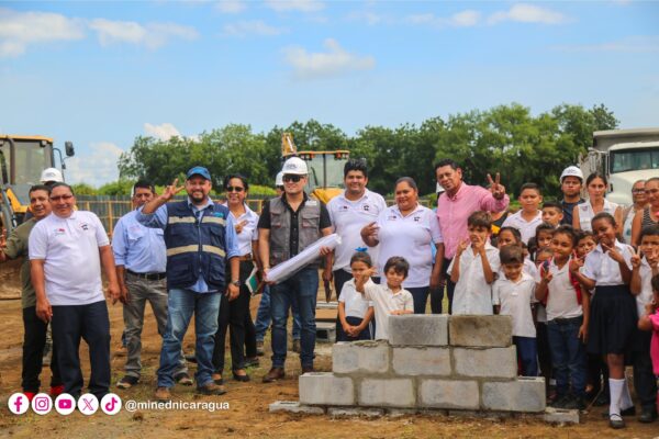 Inician obras del nuevo centro educativo en Villa Esperanza, Managua