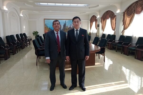 Embajador de Nicaragua se reúne con la Asociación de Amistad y Cultura RPD de Corea